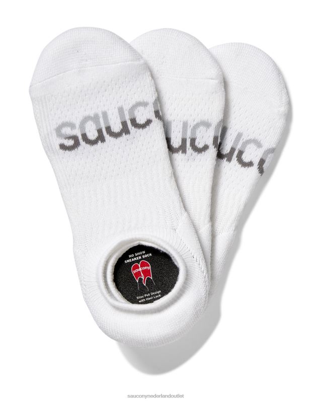 inferno kussen sneaker sok Heren Saucony64BDR492 wit
