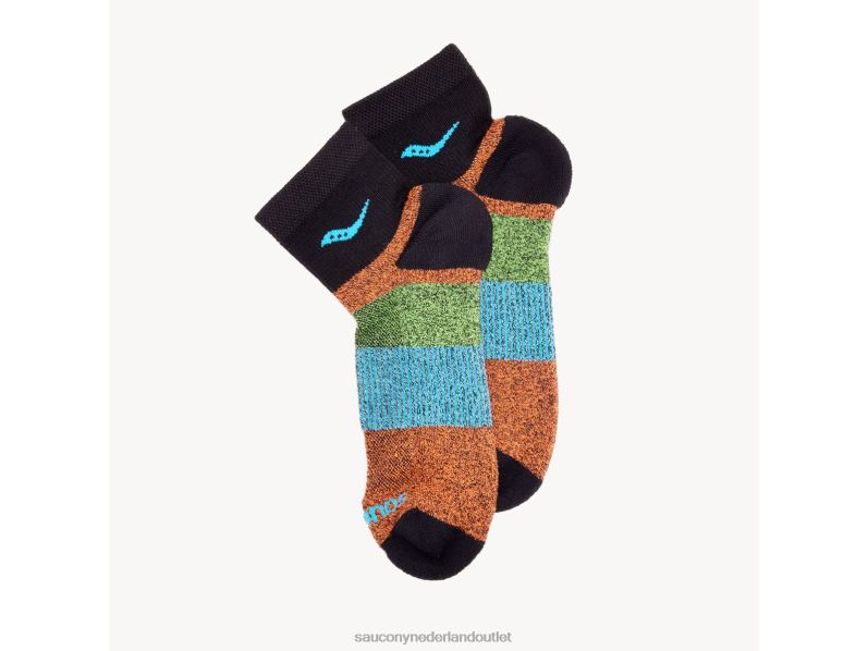 inferno kwart 3-pack sokken Heren Saucony64BDR483 glansrijke toekomst