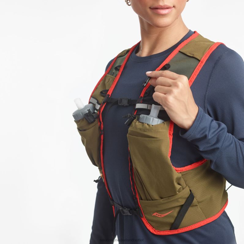 trek lite-pakket Heren Saucony64BDR433 donkere olijf