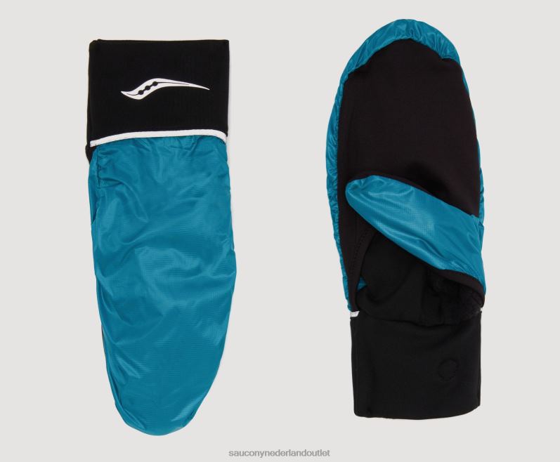 zonnewende converteerbare handschoen Heren Saucony64BDR438 zwart