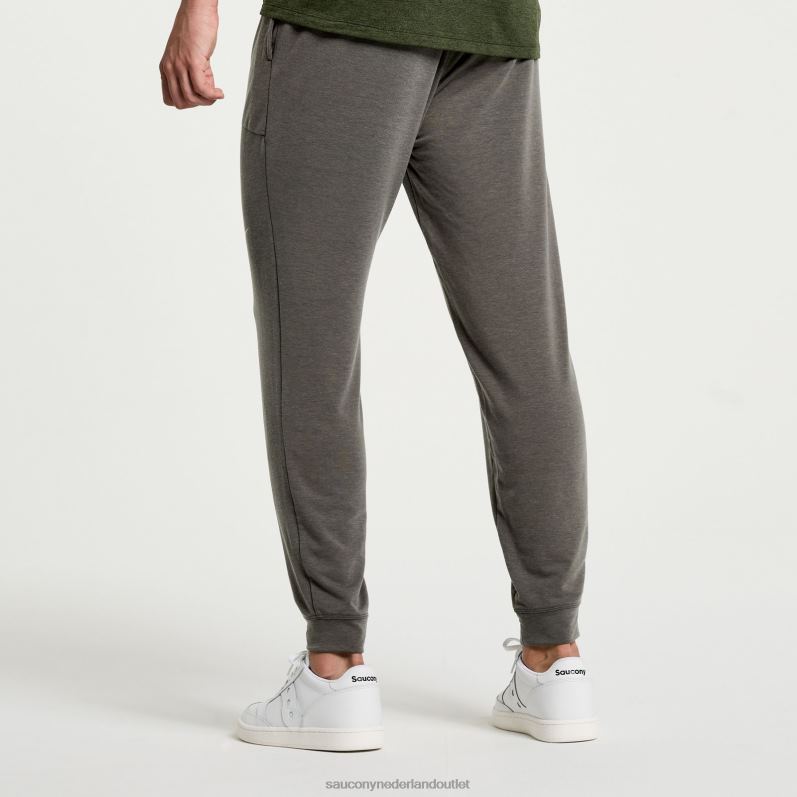 boston broek Heren Saucony64BDR412 klimop heide