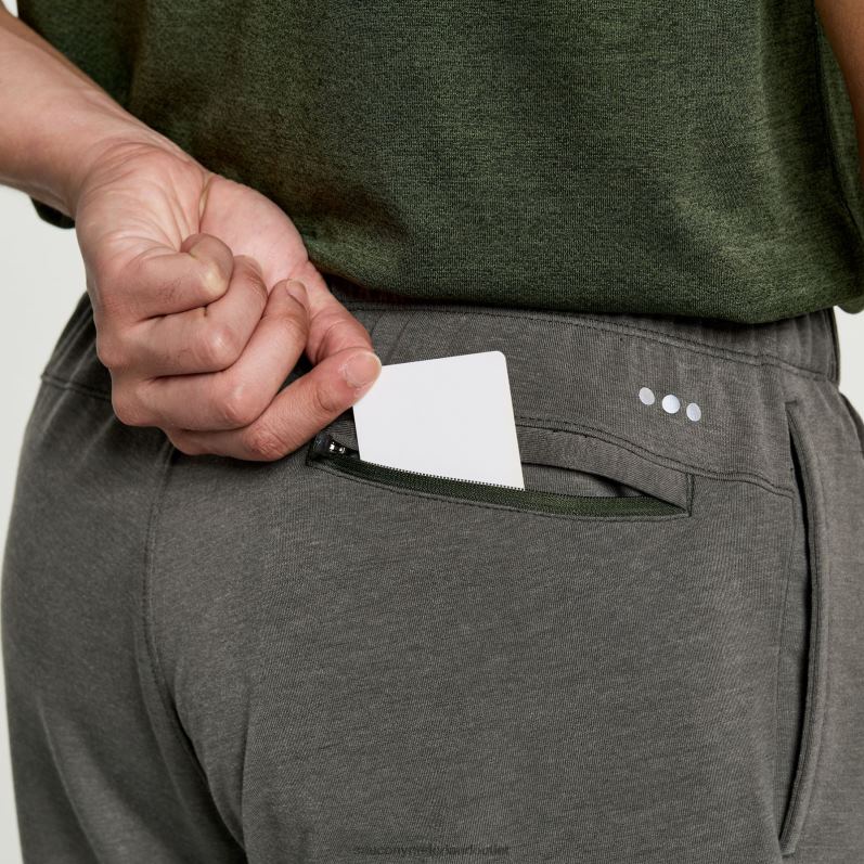 boston broek Heren Saucony64BDR412 klimop heide