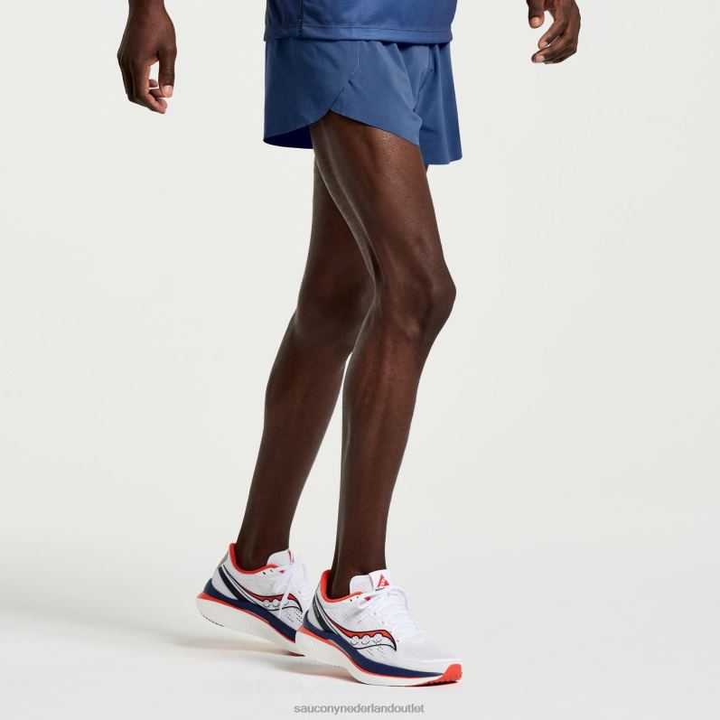 boston tijdrit 3 kort Heren Saucony64BDR427 sodaliet