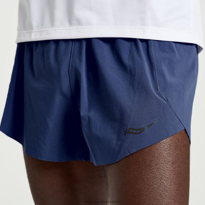 boston tijdrit 3 kort Heren Saucony64BDR427 sodaliet