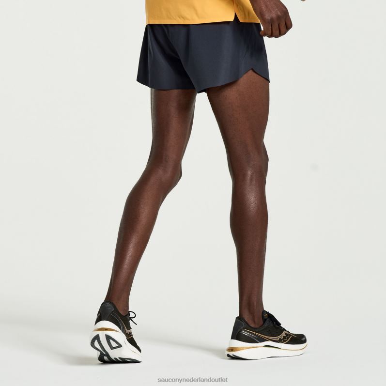 pinnacle 3 kort Heren Saucony64BDR423 zwart