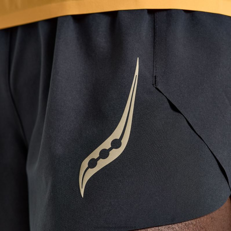 pinnacle 3 kort Heren Saucony64BDR423 zwart