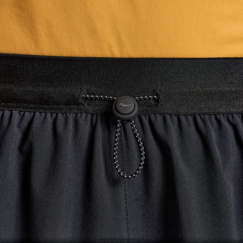 pinnacle 3 kort Heren Saucony64BDR423 zwart