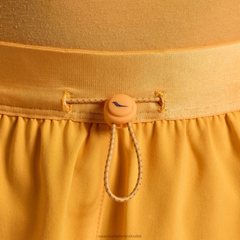 pinnacle 3 kort Heren Saucony64BDR424 brandend oranje