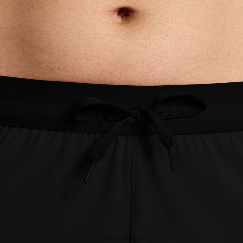 sneller dan 3 kort Heren Saucony64BDR401 zwart