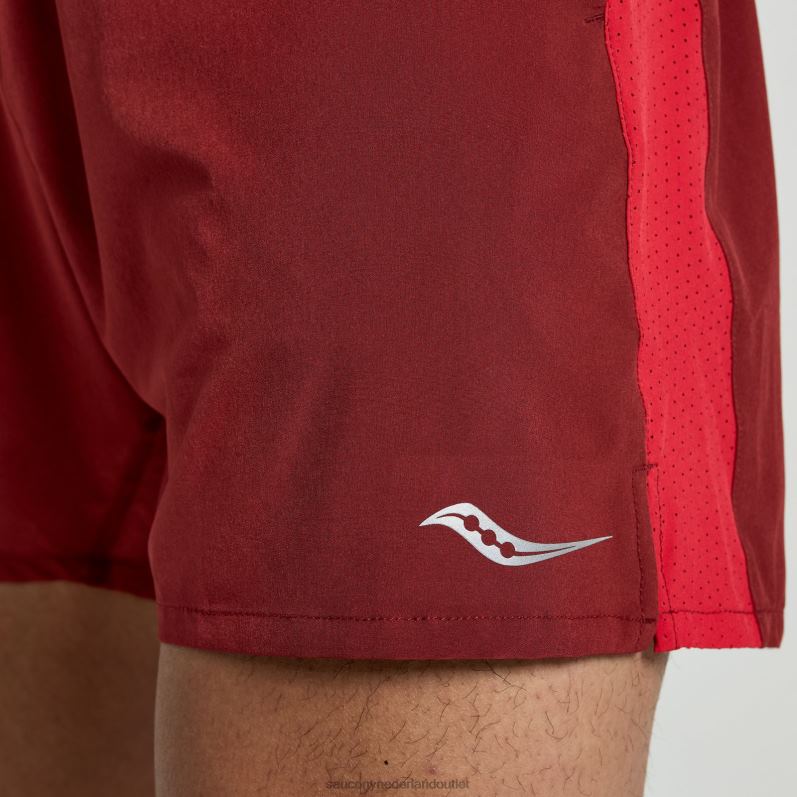 sneller dan 5 kort Heren Saucony64BDR405 dahlia