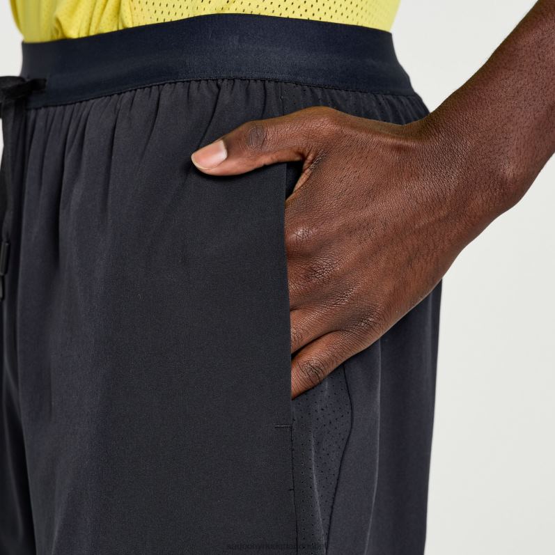 sneller dan 7 2-in-1 kort Heren Saucony64BDR389 zwart