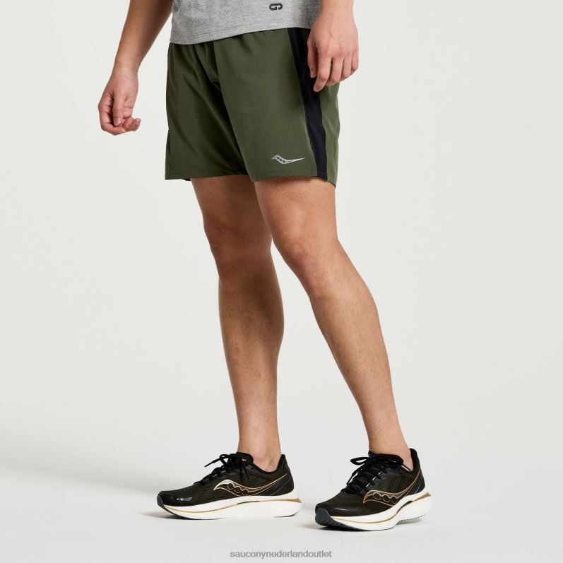 sneller dan 7 kort Heren Saucony64BDR408 klimop