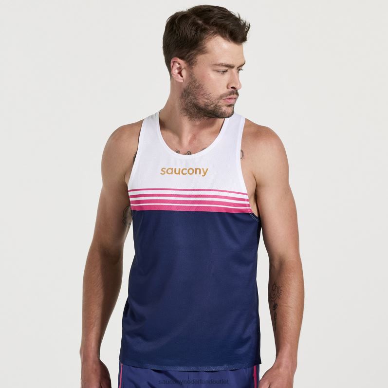 elite singlet Heren Saucony64BDR363 sodaliet