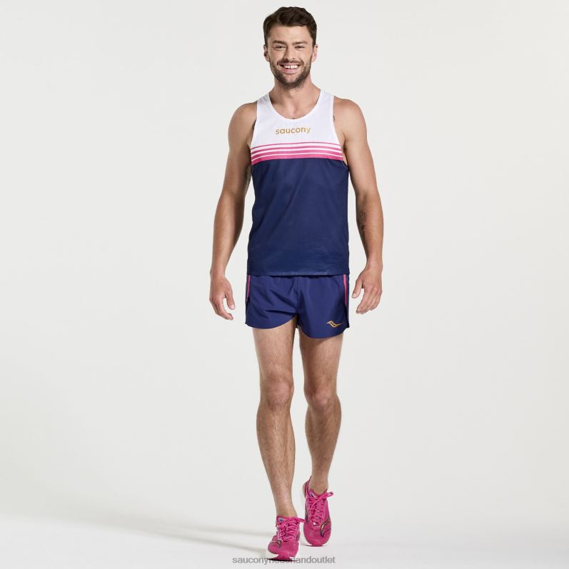 elite singlet Heren Saucony64BDR363 sodaliet