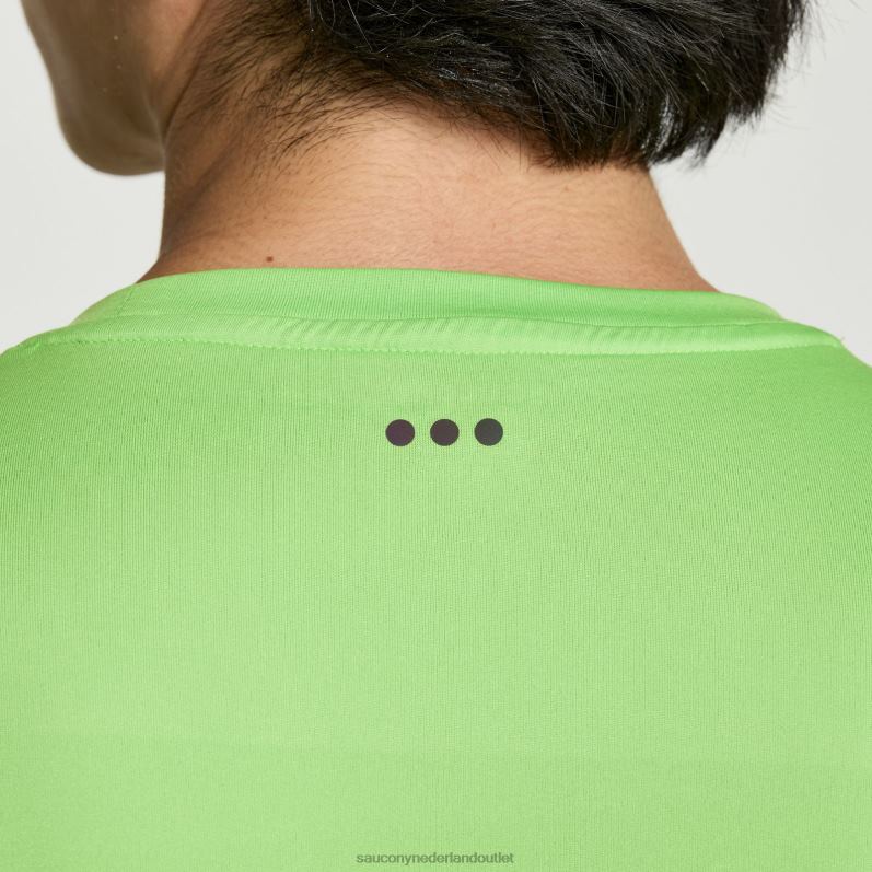 ontdekkingsreiziger korte mouw Heren Saucony64BDR378 indringer grafisch