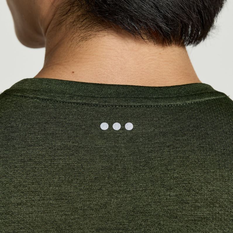 stopwatch lange mouw Heren Saucony64BDR338 klimop heide