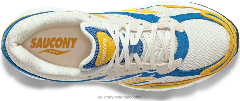 en progrid omni 9 premium Heren Saucony64BDR229 creme/geel