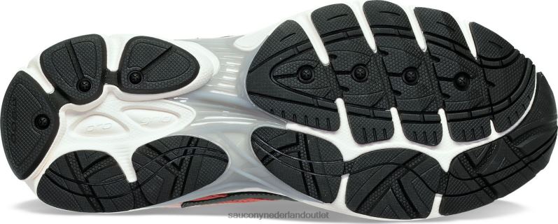 en progrid omni 9 premium Heren Saucony64BDR230 stof roze/groen