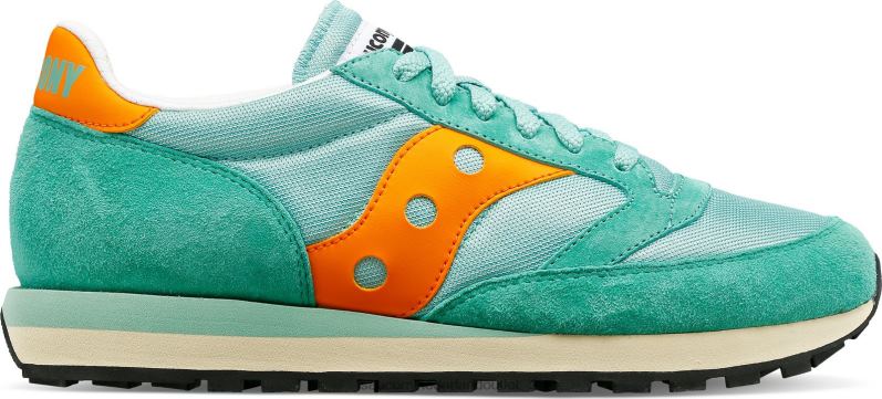 jazz 81 Heren Saucony64BDR276 aqua/oranje