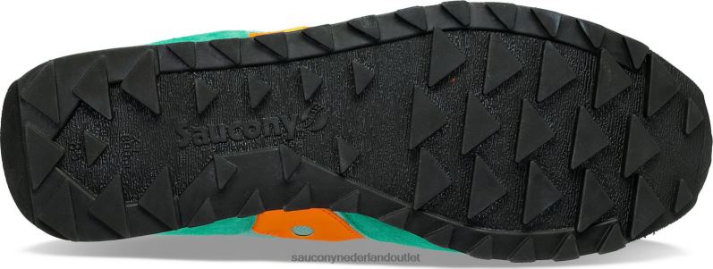 jazz 81 Heren Saucony64BDR276 aqua/oranje