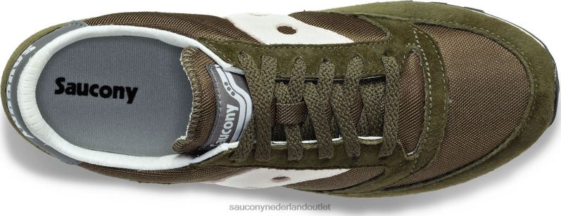 jazz 81 Heren Saucony64BDR278 bos/grijs
