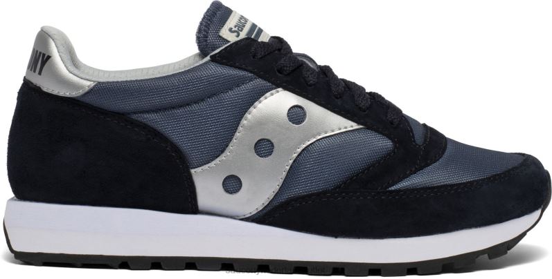 jazz 81 Heren Saucony64BDR283 marine/zilver
