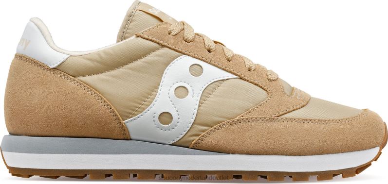 jazz origineel Heren Saucony64BDR262 beige/wit