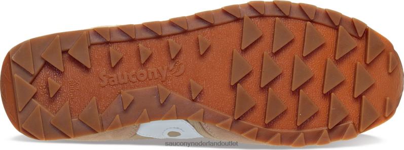 jazz origineel Heren Saucony64BDR262 beige/wit