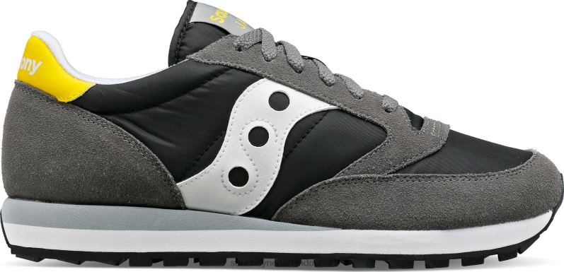 jazz origineel Heren Saucony64BDR267 grijs zwart