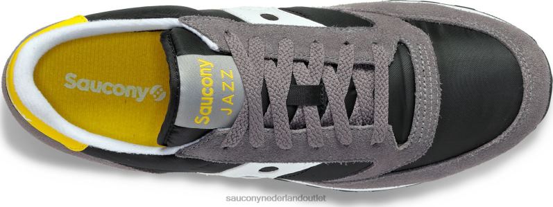 jazz origineel Heren Saucony64BDR267 grijs zwart