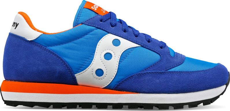 jazz origineel Heren Saucony64BDR274 hemelsblauw/oranje