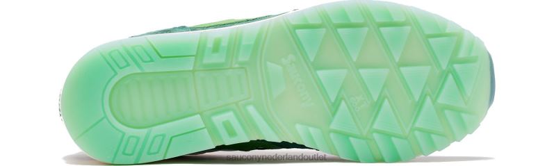 klaver schaduw 5000 Heren Saucony64BDR287 wit/groen