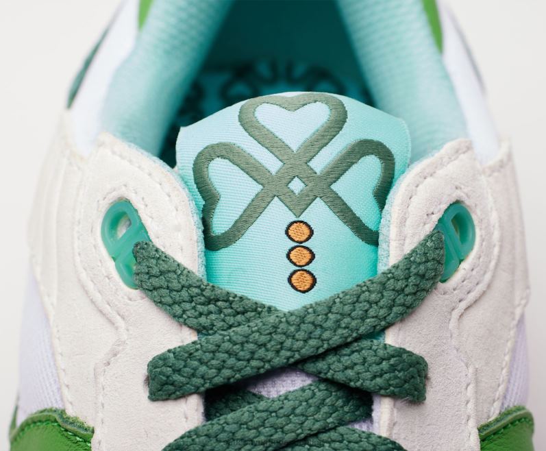 klaver schaduw 5000 Heren Saucony64BDR287 wit/groen