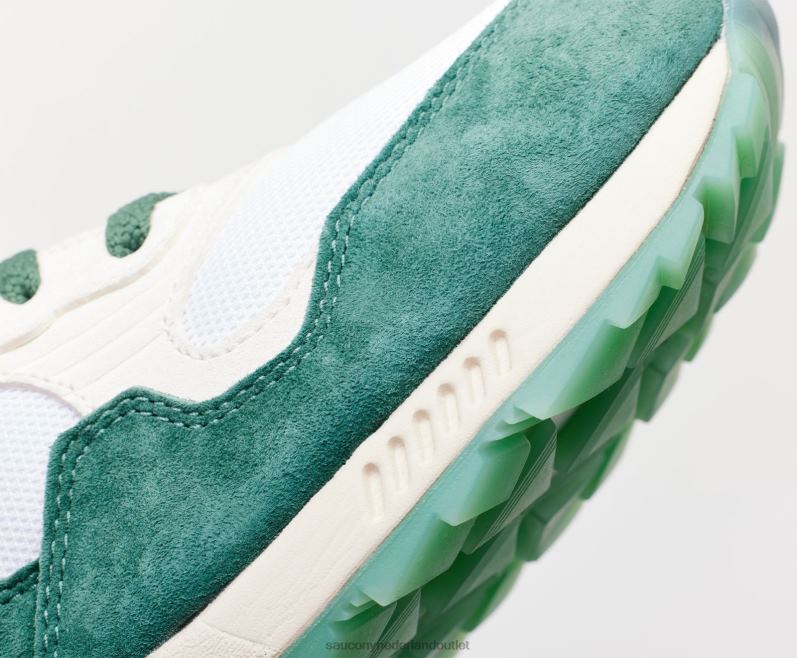 klaver schaduw 5000 Heren Saucony64BDR287 wit/groen