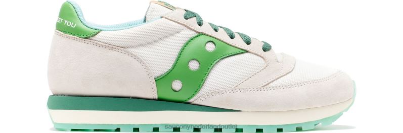 klaverjazz 81 Heren Saucony64BDR241 wit/groen