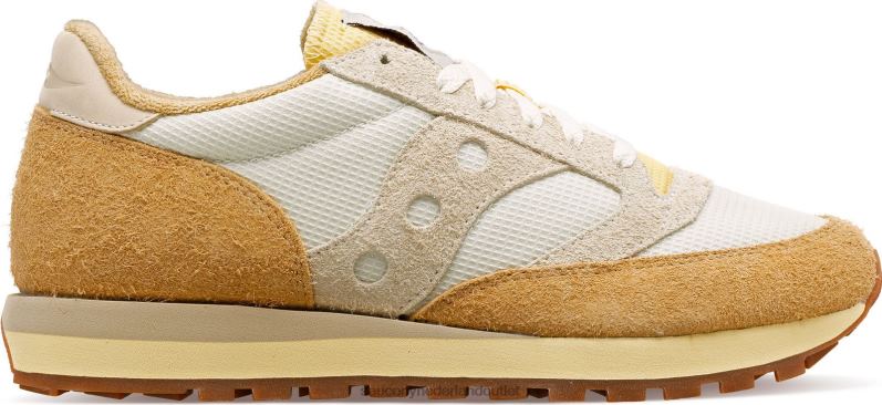 kleur plus jazz 81 Heren Saucony x64BDR297 wit/beige