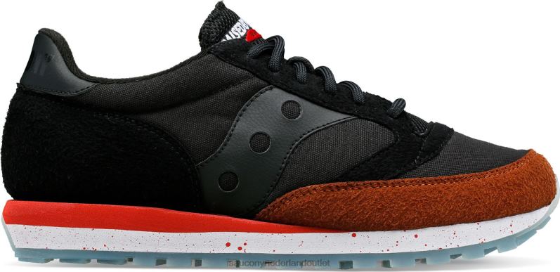 opgevoed door wolven jazz 81 Heren Saucony X64BDR298 grijs zwart