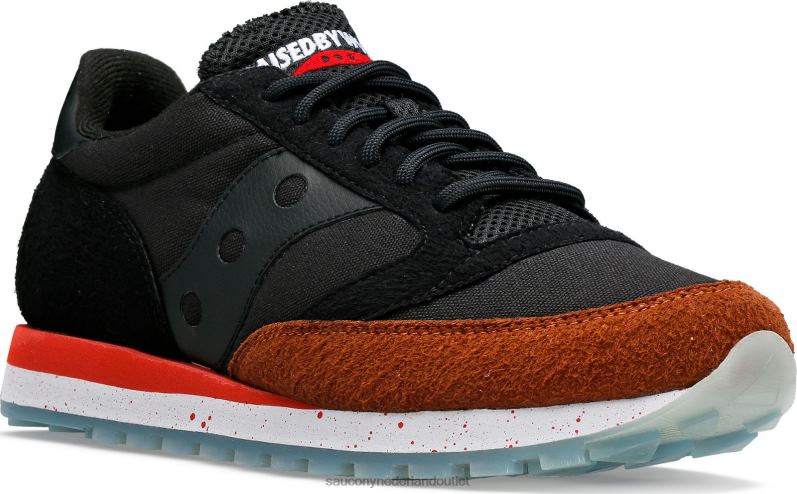 opgevoed door wolven jazz 81 Heren Saucony X64BDR298 grijs zwart