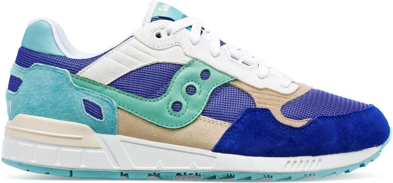schaduw 5000 Heren Saucony64BDR244 blauw/turkoois