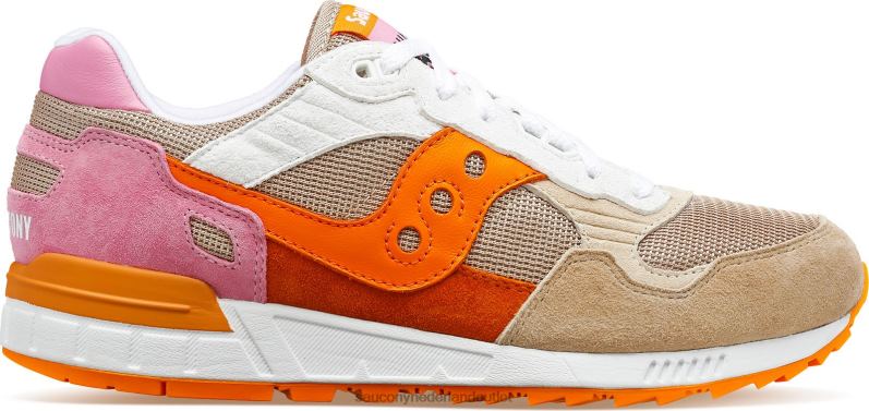 schaduw 5000 Heren Saucony64BDR245 bruin/oranje