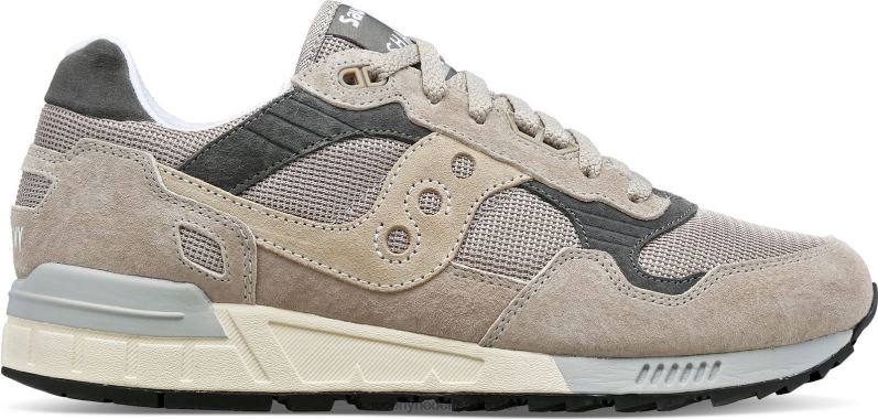 schaduw 5000 Heren Saucony64BDR250 zand/wit