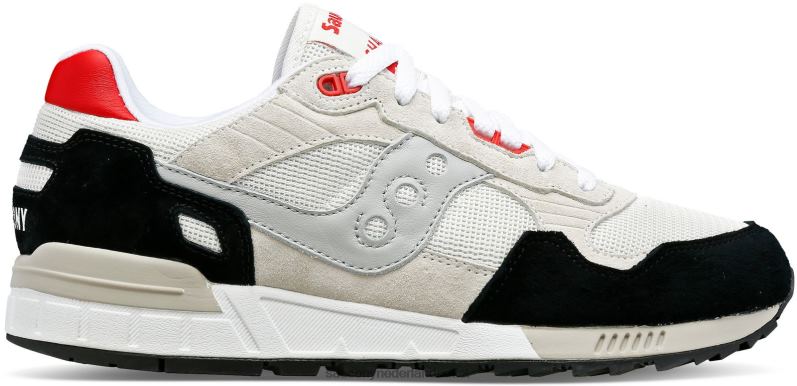 schaduw 5000 Heren Saucony64BDR251 wit/zwart/rood