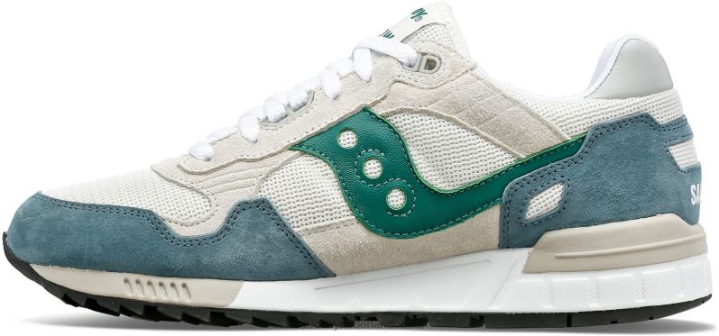 schaduw 5000 Heren Saucony64BDR252 wit/grijs/groen