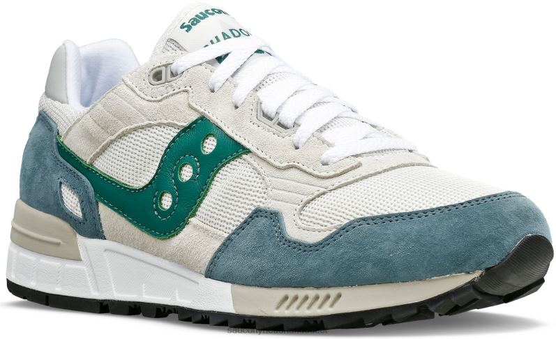 schaduw 5000 Heren Saucony64BDR252 wit/grijs/groen