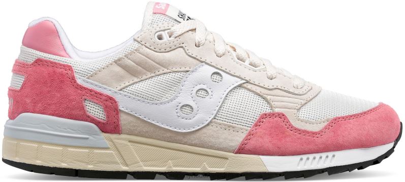 schaduw 5000 Heren Saucony64BDR253 wit/roze