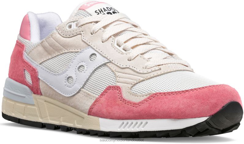 schaduw 5000 Heren Saucony64BDR253 wit/roze