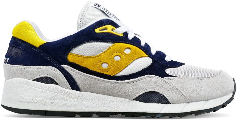 schaduw 6000 Heren Saucony64BDR219 grijs/blauw/geel