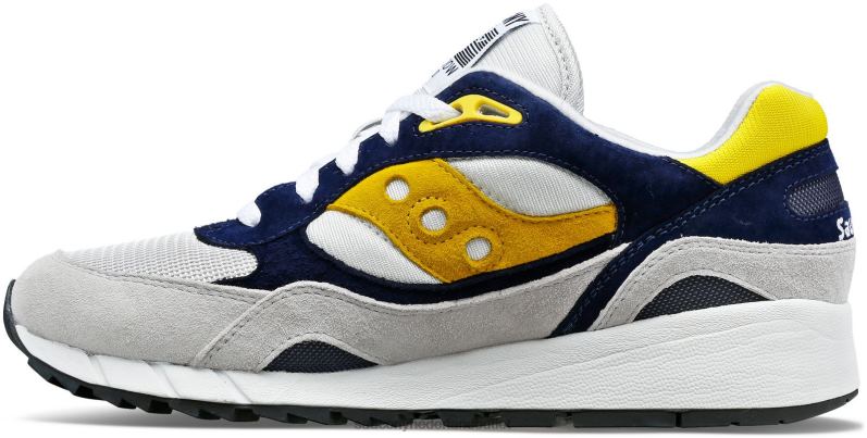 schaduw 6000 Heren Saucony64BDR219 grijs/blauw/geel