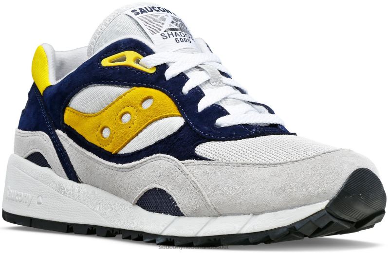 schaduw 6000 Heren Saucony64BDR219 grijs/blauw/geel