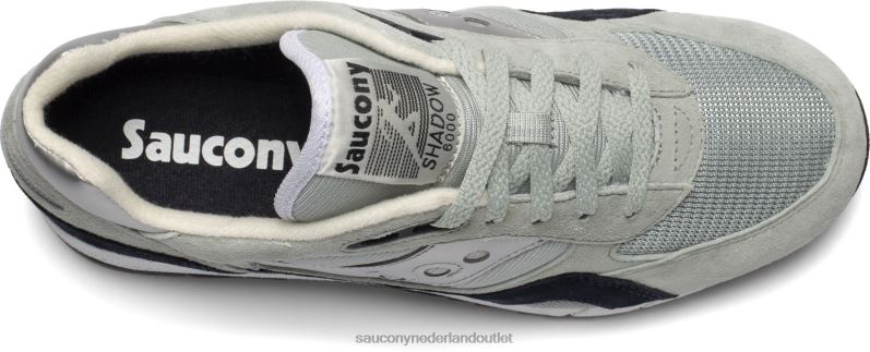 schaduw 6000 Heren Saucony64BDR223 grijs/zilver